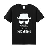 Heisenberg T Shirt Summer round Neck Short Sleeve T-shirt Men's Deadly Poison Master Gusi Heisenberg