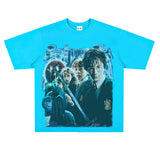 Film Star T Shirt Movie Harry PROTONIC Magic Street Style Short Sleeve Loose American T-shirt
