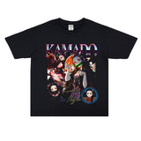 Basket Ball Star T Shirt Printed Short Sleeve Loose T-shirt