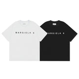 Maison Margiela T-Shirts Crew Neck Loose Short Sleeve T-Shirt