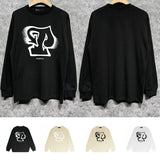 Purple Brand Long Sleeve T-Shirt Fashion Loose Long Sleeve Top