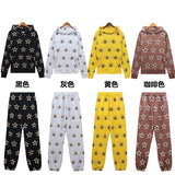 Denim Tears Outfit:Hoodie/Sweatpants (Separate Purchase Options) D.T Kapok Hooded Sweater Trousers Sports Suit