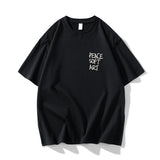 Nasa T Shirt Short Sleeve T-Shirt Men'S And Women'S Cotton Half Sleeve