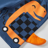 Boy Shorts Children's Clothing Baby Summer Clothing Pocket Pants Children's Shorts Cartoon Dinosaur