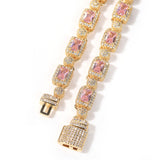 Chains Pink Diamond Collarbone Chain Spectrum St. Valentine's