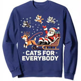 Polarshe Cats For Everybody Funny Christmas Cat