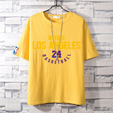 Basketball Sports T Shirt Nba Basketball Wear Sports Short-Sleeved T-Shirt Men'S Student Loose
