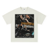 Drake T Shirts Loose Shoulder Short Sleeve T-Shirt