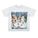 Film Star T Shirt Funny Stephen Chow Movie Short Sleeve Loose Retro T-shirt