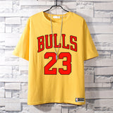 Basketball Sports T Shirt Nba23 Basketball Clothes Short Sleeve T-Shirt Men'S Loose Student Casual