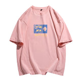Nasa T Shirt Short-Sleeved T-Shirt Boys All-Match Loose Summer Pure Cotton