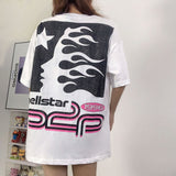 Hellstar T Shirt Casual Loose