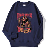 Fashion Womens Pullover I Freaking Love Horror Hoodies