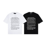 ERD T Shirts Short Sleeve Logo Cartoon Print Loose