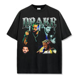 Drake T Shirts Short Sleeve T-Shirt Crew Neck