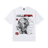 Hellstar T Shirt Loose Cotton