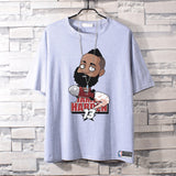Basketball Sports T Shirt Nba Basketball Kobe James Curry Short Sleeve T-Shirt Male Student Loose