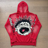 Mens trendy Hoodie & Pants autumn wash make old hoodies sweater