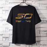 Basketball Sports T Shirt Curry Sports Short-Sleeved T-Shirt Male Student Korean Style Loose