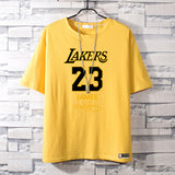 Basketball Sports T Shirt James No. 6 Basketball Sports Student Loose Short Sleeve T-Shirt