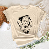 Law Heart Tee women Japanese Y2K summer t-shirts girl