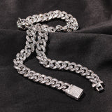 Chains Hip Hop Full Diamond Gold Plated Cuban Necklace Necklace Spectrum