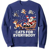 Polarshe Cats For Everybody Funny Christmas Cat