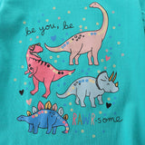 Boy T Shirt Children's T-shirt Summer Knitted Cotton round Neck Cartoon Printed Girl's Short-Sleeved T-shirt