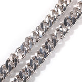 Chains Hip Hop 14mm Zircon Cuban Chain Necklace Spectrum St. Valentine's