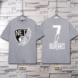 Basketball Sports T Shirt Nba Basketball Clothes Warriors Lakers Short Sleeve T-Shirt Men'S Loose