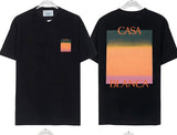 Casablanca T Shirts Rainbow Gate Alphabet