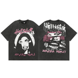 Hellstar T Shirt Creative Cartoon Portrait Printing