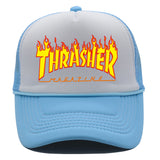 Thrasher Hat THRASH Breathable Truck Cap Baseball Cap Cap