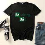 Heisenberg T Shirt Breaking Bad Printed round Neck Men's and Women's Short Sleeve T-shirt