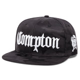 Compton Hat Hip Hop Snapback Flat Bill Cap