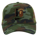 Plam Angle Hat Fashion Baseball Cap Shade Mesh Cap