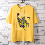 Basketball Sports T Shirt Short-Sleeved T-Shirt Men'S Lakers Kobe Loose Large Size Top Student
