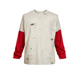 MIJKO Mens Jacket Old Long Sleeve T-Shirt