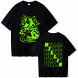 Billie Art Print Harajuku O-Neck Short Sleeve Shirts Billie