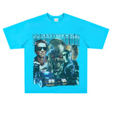 Film Star T Shirt Movie Terminator Poster Print Personalized Cotton Short Sleeve Loose round Neck T-shirt