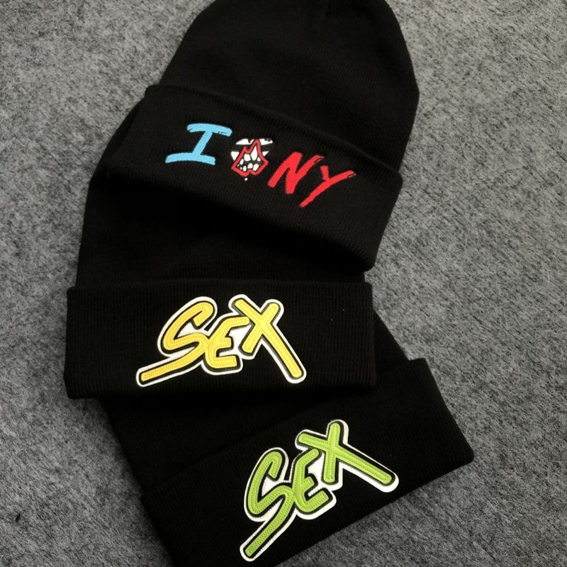 Chh chrome hearts knitted hat fall and winter style
