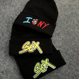Chh chrome hearts knitted hat fall and winter style
