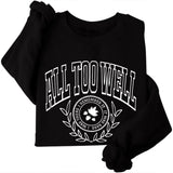 All Too Well Music Album Sweatshirts Cozy Tops