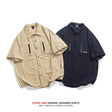 Men's Shirt Short-Sleeved Shirt Men's Summer Loose Casual