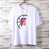 Basketball Sports T Shirt Cotton Short-Sleeved T-Shirt Male Student Loose Casual Sweatshirt