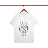 Casablanca T Shirts Fruit Plant Print Loose Tee