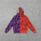 Bape Hoodie Zip-Up Cardigan Hoodie