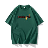 Nasa T Shirt Short-Sleeved T-Shirt Men'S Summer Loose