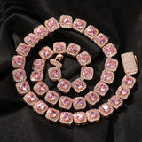 Chains Hip Hop Diamond 9mm Love Rock Sugar Necklace St. Valentine's Spectrum