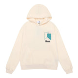 Rhude Hoodie Heavy Weight Cotton Men's and Women's Hoodies Sweatshirt
